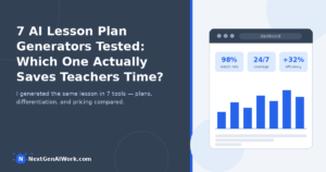 AI lesson plan generators for teachers