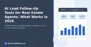 AI lead follow-up tools for real estate agents compared — testing response speed, lead qualification, CRM integration, and pricing -->